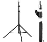 Fotografie Light Stand, 230CM Metal Light Stand for Studio Photography, Reflector, Flash & Video, One Tripod Lighting Top with Tripod Bag & 1/4