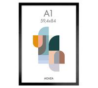 Fotokader A1 - 59,4 x 84 cm - Foto Kader in MDF Hout - Zwart