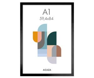 Fotokader A1 - 59,4 x 84 cm - Foto Kader in MDF Hout - Zwart