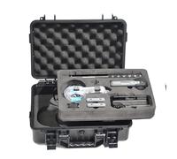 Fotoleey Étui de transport pour Insta360 X5/X4 - Boîte de rangement rigide avec design étanche et résistant aux chocs, intérieur en EVA pour appareil photo X5, boîtier de plongée, piles, bâton (27 cm