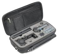 Fotoleey Étui Rigide de Transport pour Insta360 X5 - Sac de Rangement Étanche avec Sangle Amovible et Compartiment pour Perche à Selfie - Noir