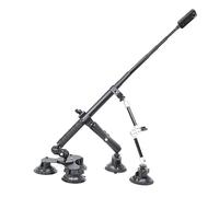 Fotoleey Kit de Fixation à Ventouse pour caméra Insta360 X5/X4/X3, GoPro Max, Hero 13, Hero 11-5 avec Tige d'extension pour Voiture Lourde, Basse Altitude, Utilisation en extérieur