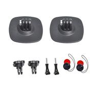 Fotoleey Support adhésif flexible pour appareil photo Insta360 X3, X2, One RS- Support avec sangles d'attache et boucle adhésive