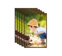 vidaXL Collage de cadres photo 5 pcs de mur table Bronze 70x90 cm MDF