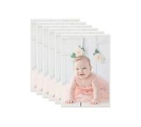 vidaXL Collage de cadres photo 5 pcs de mur table Argenté 70x90 cm MDF