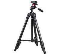 Rollei Trépied appareil photo Compact Traveler Star S1 120cm aluminium léger rotule pour reflex Noir