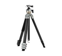 Fotopro Fotopro Origin Plus Trépied compact en fibre de carbone, pieds profilés de 152,4 cm, trépied de voyage professionnel, charge maximale de 20 kg, avec très grande tête sphérique, sac résistant