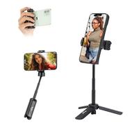 Fotopro Mini trépied pour téléphone,3 en 1 Bâton rétractable pour Selfie Support de caméra Portable,Stabilisateur Smartphone Trépied pour DSLR Camera Webcam