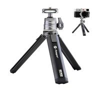 Fotopro Mini Trépied Tous Les Matériaux Métalliques Alliage d'aluminium Rotule à 360 Degrés Vis 1/4 Pouce Trépied de Bureau Portable pour Téléphone Appareil Photo Reflex Numérique Voyage Vlog Vidéo