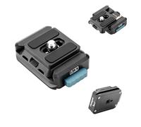 Fotopro RZ-3 Support de caméra à dégagement rapide, kit d'installation rapide avec vis 1/4, adaptateur pour trépied d'appareil photo reflex numérique/stabilisateur de trépied de cardan