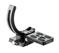 Fotopro Support vertical pour appareil photo, bague de montage pour trépied, plaque de montage rotative 1/4 pour appareil photo reflex numérique, plaque compatible avec objectif de type Arca, prenant