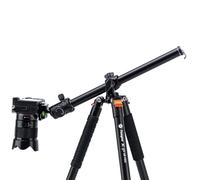 Fotopro Trépied Horizontal pour Appareil Photo 160 cm avec rotule à 360 degrés, Plateau à dégagement Rapide pour Appareil Photo Reflex numérique, trépied 2 en 1 et Monopode, Charge maximale 10 kg
