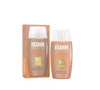 Isdin Fotoprotector Fusion Water Color Couvrance Naturelle Toucher Sec Sans Huile IP50 Flacon 50ml