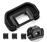 Fotover Œilleton de visée pour Canon EOS 6D, 6D Mark II, 5D, 5D Mark II, 80D, 70D, 60D, 50D, 40D, 30D, 20Da, 20D - Remplace les œilletons Canon EB avec sabot (3 pièces)