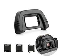 Fotover Œilleton de viseur pour appareils photo Nikon D7000 D750 D610 D600 D300 D200 D100 D90 D80 D70 D70s Remplace les œilletons Nikon DK-21 avec cache griffe (3 pièces)