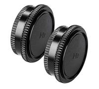 Fotover Lot de 2 capuchons de corps et bouchon arrière d'objectif de rechange pour objectif Canon FD et appareils photo
