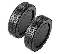 Fotover Lot de 2 capuchons de corps et cache arrière d'objectif pour appareils photo et objectifs Olympus/Panasonic M4/3