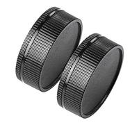 Fotover Lot de 2 capuchons de corps et cache arrière pour objectif Leica R-Mount LR et appareils photo Leica