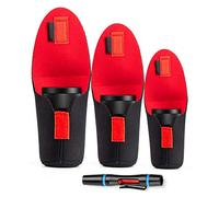 Fotover Lot de 3 étuis de protection en néoprène pour objectif d'appareil photo Canon, Nikon, Sony, Panasonic, Pentax, Olympus, DSLR avec stylo de nettoyage