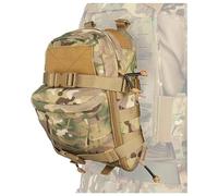 Fotrsta Sac D'hydratation Molle Tactique, Poche D'hydratation Tactique Outdoor 2L Pochette De Transport Vessie d'eau Molle pour Gilet Tactique Sac à Dos pour Randonnée Chasse Course à Pied
