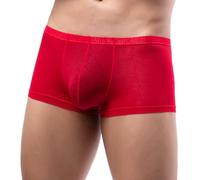 Fottmio Boxer Shorts de Perspective sous-Vêtements de Hommes Culottes Voir à Travers Caleçons Doux Boxeur