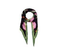 Desigual Fou_Botanic Dreamz_Diamon Fashion Scarf, Noir, Taille Unique Femme