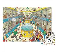 Fou de la Journée d'Adoption au Pet Shop Puzzle en Bois Imperméable DIY Puzzles De 1000 Pièces pour Adultes Impossible De Décoration pour La Maison