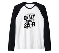 Fou de Science-Fiction pour Les Amateurs d'espace Manche Raglan