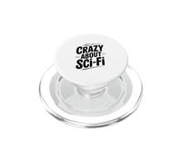 Fou de Science-Fiction pour Les Amateurs d'espace PopSockets PopGrip pour MagSafe