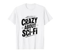 Fou de Science-Fiction pour Les Amateurs d'espace T-Shirt Graphique avec Valeur