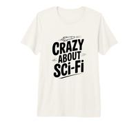 Fou de Science-Fiction pour Les Amateurs d'espace T-Shirt Haut de Gamme