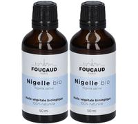 FOUCAUD Huile Végétale Nigelle bio Pour La Peau 2x50 ml