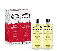 Foucaud - LA FRICTION - Lotion corporelle, Soulage, apaise, détend, rafraîchit, 7 Huile essentielle 100% naturelle - Huile corps - Marque Française depuis 1946 - Flacon Verre 2 x 500ml