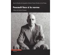 Foucault face à la norme Préface de Antoine Garapon - Cyril Sintez - Mare & Martin - broché - Etude