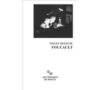 Foucault - Gilles Deleuze - Minuit - broché - Biographie