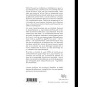 Foucault (tout) contre Freud et Lacan - A-t-il vu quelque chose en "psychanalyse" ? - Laurent Dartigues - D'ithaque Eds - Essai