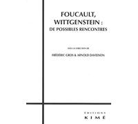 Foucault-Wittgenstein: De Possibles Rencontres