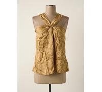 foudre by aurelie van daelen chemisiers et blouses femme de couleur beige 38