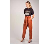 foudre by aurelie van daelen pantalons femme de couleur marron