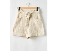 foudre by aurelie van daelen shorts / bermudas femme de couleur beige 42