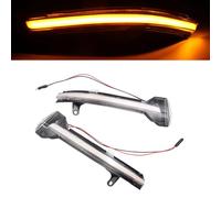 Fouedy Clignotant dynamique LED pour rétroviseurs clignotants répétiteurs pour séries 5, 6, 7, F10, F11, F07, F06, F12, F13, F01
