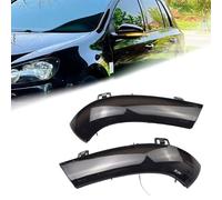 Fouedy Clignotants Dynamiques Pour VW GOLF 5 GTI V MK5 Jetta Passat B5.5 B6 Sharan Superb B5 EOS Indicateur de Rétroviseur LED à Clignotant