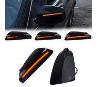 Fouedy Clignotants LED Dynamiques Benz W204 S204 W639 Restylée + | Feux latéraux séquentiels LED, pour Benz Viano/Vito W639 2007-2014, ML W164 2005-2011, 1 paire, montage sans erreur
