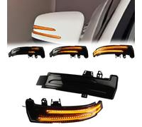 Fouedy Indicateur lumineux dynamique du signal de rotation du blinker LED pour Benz W176 W246 W212 W204 CLA C117 GLA GLK W221 CLS W218