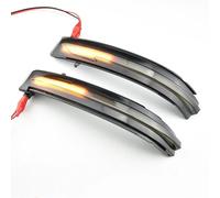 Fouedy Lot de 2 clignotants latéraux à LED dynamiques compatibles avec Nissan X-Trail T32 Qashqai J11 Murano Z52 Navara NP300 Pathfinder Juke (jaune)