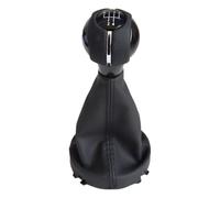 Fouedy Pommeau de levier de vitesse manuel pour M-ini Cooper F55 F56 F54 F60 7641999 6 vitesses (noir un ensemble)