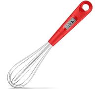 Fouet 2 en 1 en acier inoxydable et sonde thermomètre instantané 30,5 cm pour la cuisson de bonbons, yaourts, chocolat, crème au beurre, sauce, gâteau