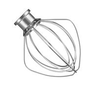 Fouet à 6 fils en acier inoxydable for œufs, crème, gâteaux, mayonnaise, compatible avec le mixeur KitchenAid K45WW