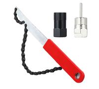 Fouet à chaîne de vélo, Extracteur de cassette, Extracteur de pignon, Outil de verrouillage de cassette, Extracteur de manivelle de vélo, pour les cassettes à 7, 8, 9, 10, 11 vitesses