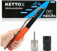 Fouet à chaîne KETTOX Set d'extracteurs de couronne à visser Extracteur de cassette